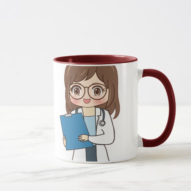 Customised Dr (Your Name) PhD 5 Graduation Mug (Right)