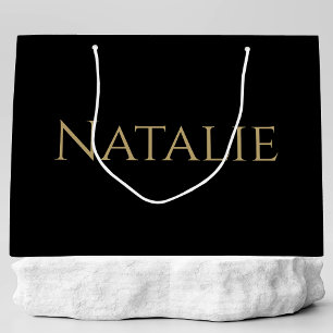 Customised Elegant Bridal Party Groomsman Wedding Large Gift Bag