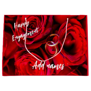 Customised Engagement Gift Bag