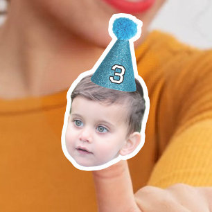 Customised Face Photo Age Party Milestone Birthdy