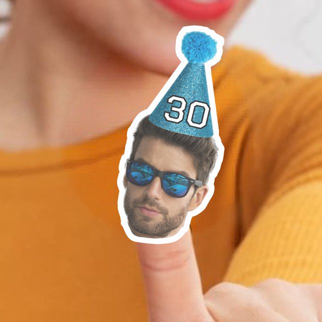 Customised Face Photo Party Hat Birthday (Creator Uploaded)