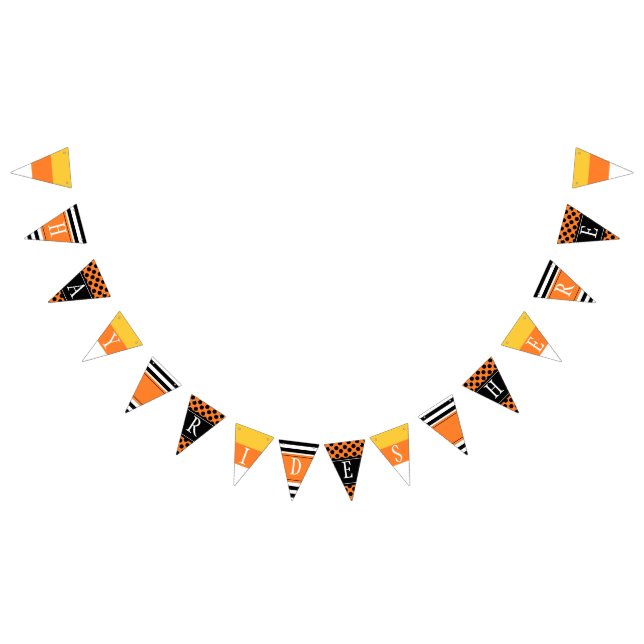 Customised Fall Bunting Flag (All)