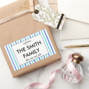 Customised Family Gifting Stickers