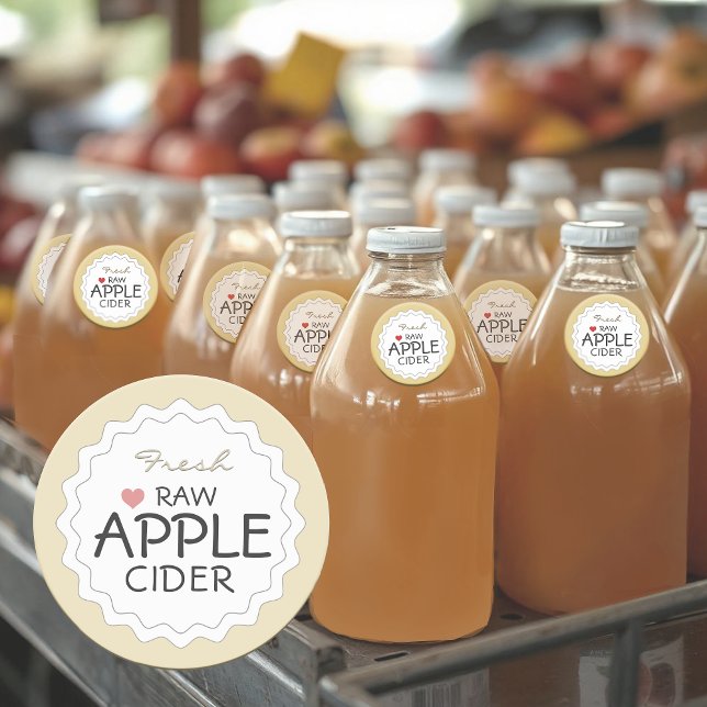 Customised Farm Style Homemade Apple Butter Label (Creator Uploaded)