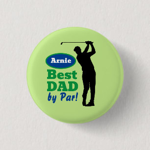 Customised Fathers Day Button