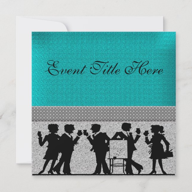 Customised Festive Party Invitation (Front)