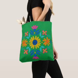 Customised Fiesta Theme Shoulder Tote Bag