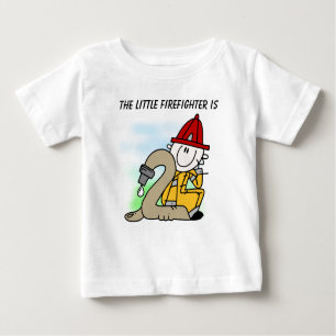 Customised Firefighter 2nd Birthday T-shirt
