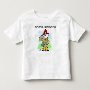Customised Firefighter 3rd Birthday T-shirt