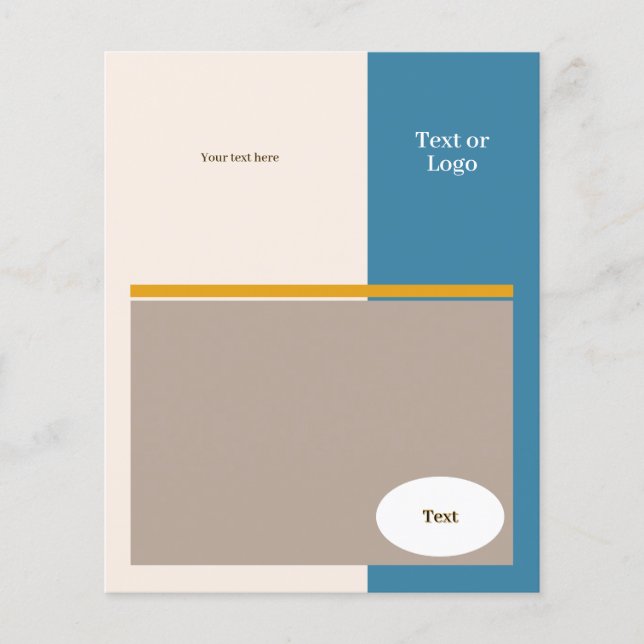 Customised Flyer (Front)