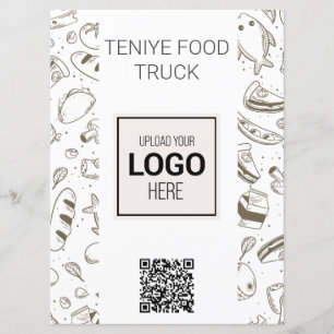 Customised Food Truck Menu