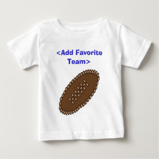 Customised Football with your team Baby T-Shirt
