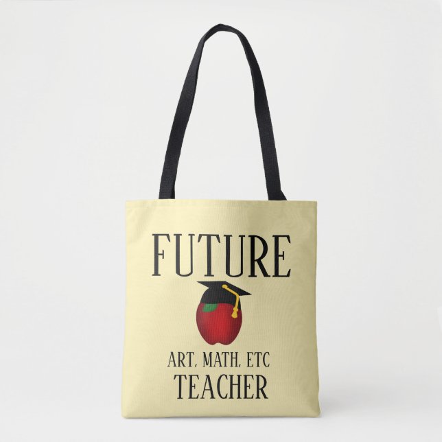 Customised Future Teacher Graduation Tote Bag (Front)