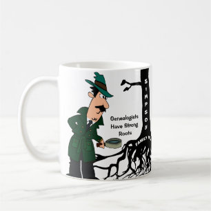 Customised Genealogy Detective Coffee Mug