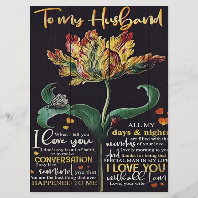 Customised Gift For Husband | Best gift for man Menu (Front)