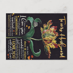 Customised Gift For Husband   Best gift for man Postcard