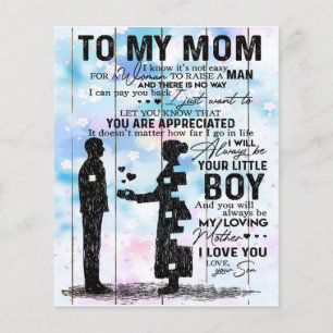 Customised Gift For Mum, Cute Quotes Present, Flyer