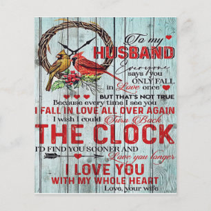 Customised Gift, To My Husband Letter Flyer