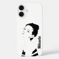 Customised girl illustration