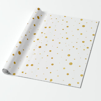 Customised Gold Foil Luxury Pattern Wrapping Paper