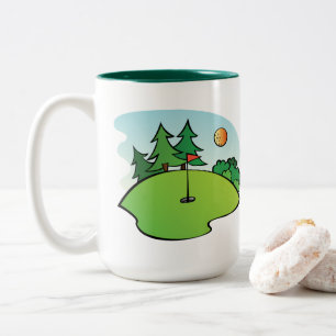 Customised Golf Club Coffee Mug
