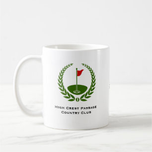 Customised Golf Club Commemorative Coffee Mug