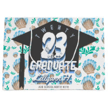 Customised Graduation Sea Shell Pattern