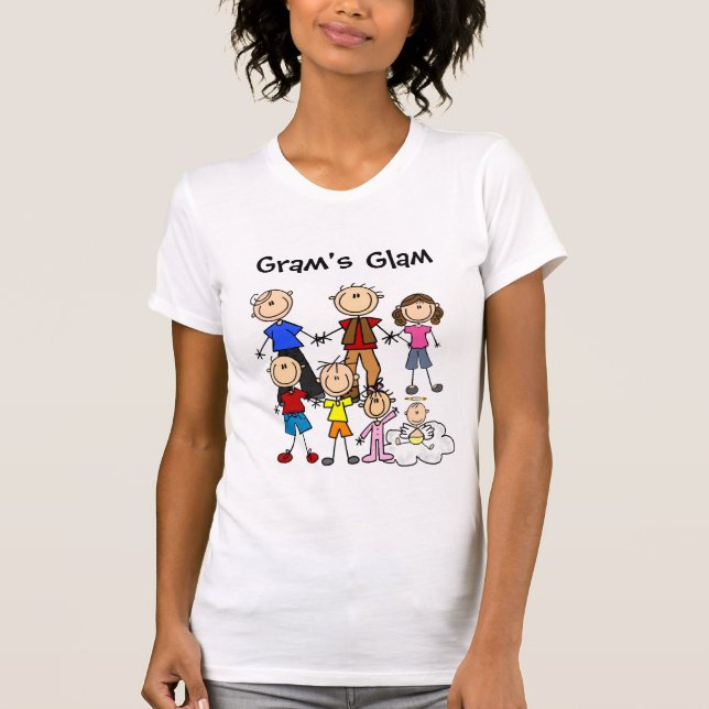 Customised Gram's Glam T-shirt (Front)