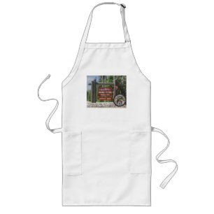 Customised Grand Teton Photo Souvenir Long Apron