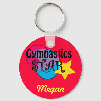 Customised Gymnastics Keychain