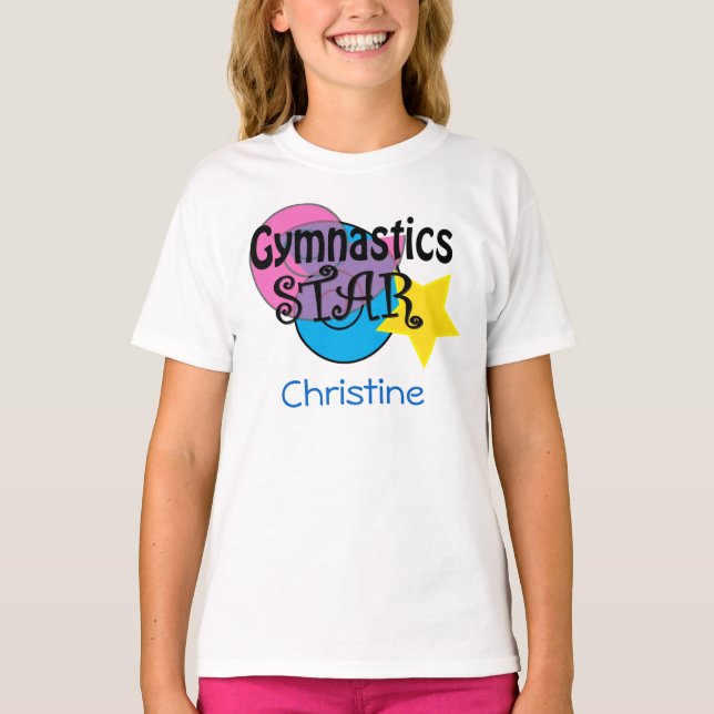 Customised Gymnastics Shirt (Front)
