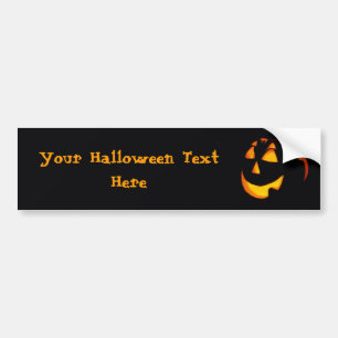 Customised Halloween Bumper Sticker