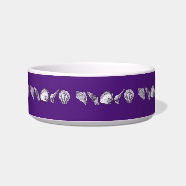 Customised Hand Drawn Seashells Bowl (Right)