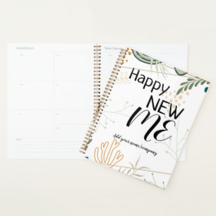 Customised Happy New Me Planner