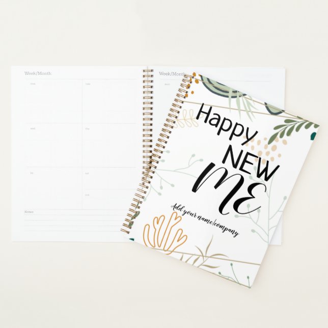 Customised Happy New Me Planner (Display)