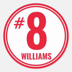 Customised Helmet Sticker