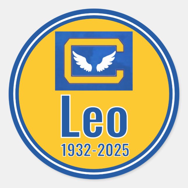 Customised Helmet Sticker Alternate Version - Leo (Front)