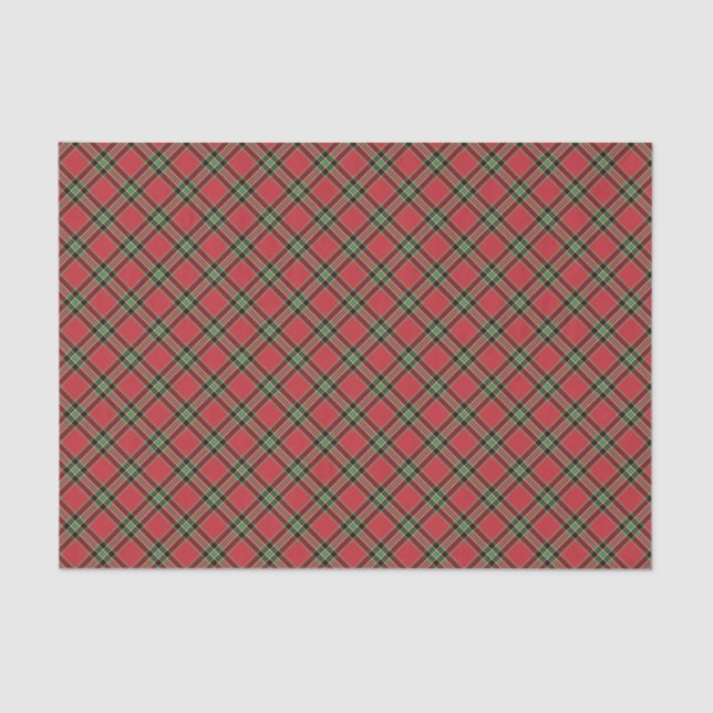 Customised Holiday Scottish Terrier Tissue Paper (Front)