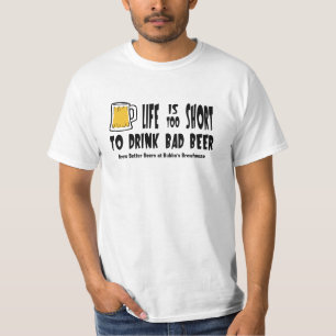 Customised Homebrewing or U-brew Value Tee