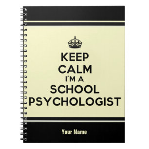 Customised I'm A School Psychologist Note Book