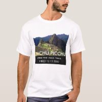 Customised Inca Trail Machu Picchu Commemorative