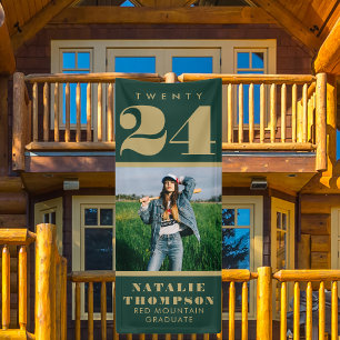 Customised Indoor Outdoor Graduation Party Banner