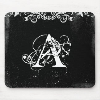 Customised Initial Monogram Mouse Pad