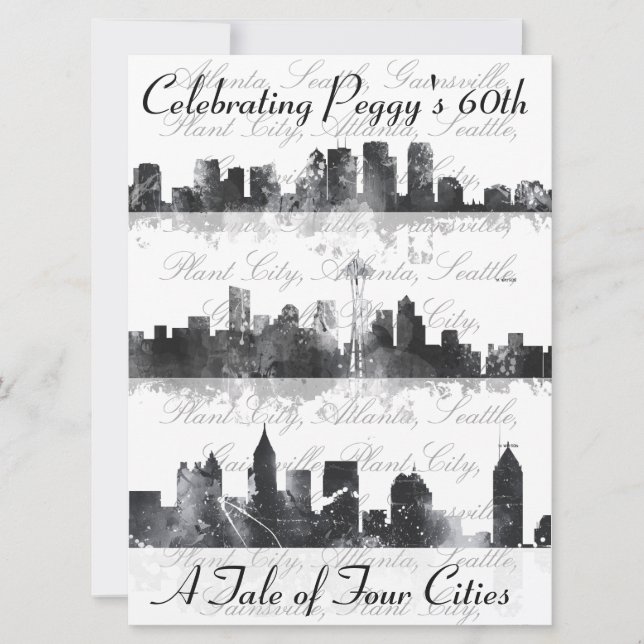 Customised Invitation (Front)