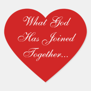 Customised Invitation Balloon Red Heart Sticker