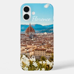 Customised Italy Florence Photography iPhone 16 Plus Case