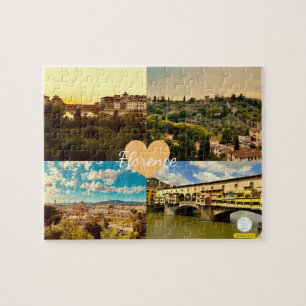 Customised Italy Florence Photography Jigsaw Puzzle