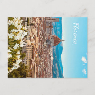 Customised Italy Florence Photography Postcard