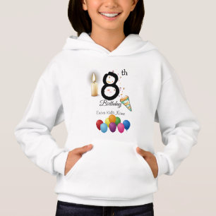 Customised Kids Birthday Hoodie