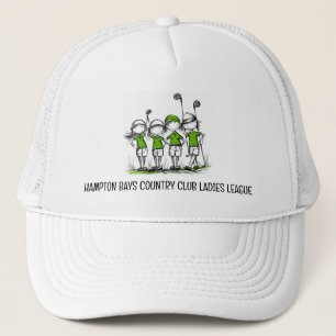Customised Ladies Golf League Hat - Club Name